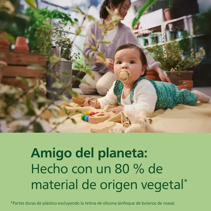Philips Avent 2 chupetas ultra macias 6-18m neutras