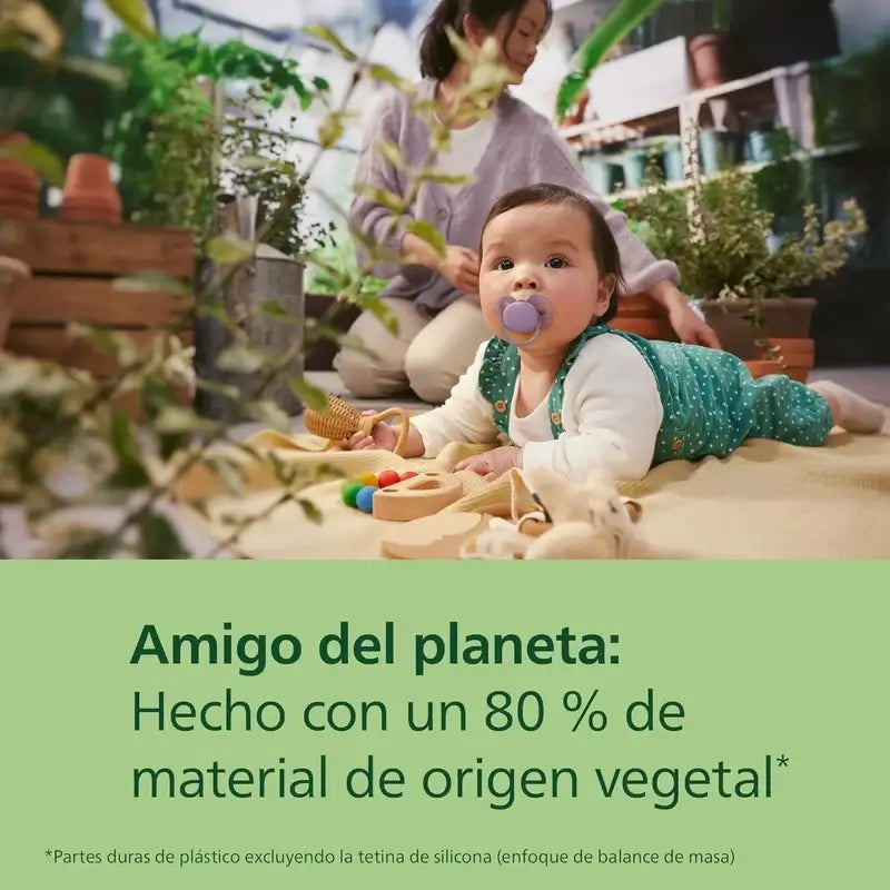 Chupetas Philips Avent 2 ultra macias 6-18m bebé menina