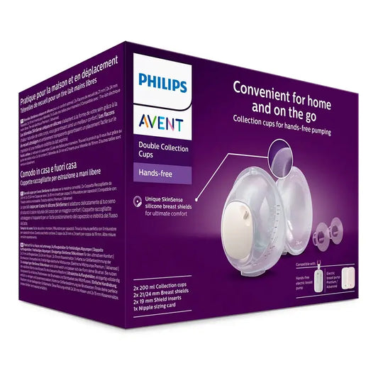 Kit de bomba tira leite dupla manual Philips Avent 2 peças