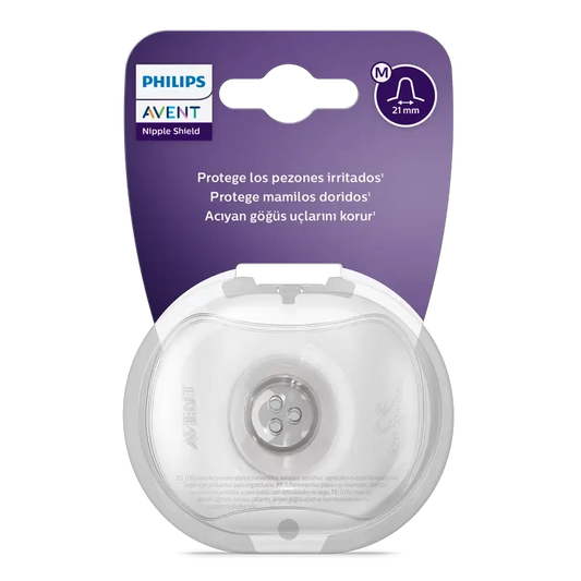 Protectores de mamilos Philips Avent em silicone, tamanho M