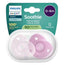 Philips Avent Soothie Soothing 2 chupetas 0-6m bebé menina