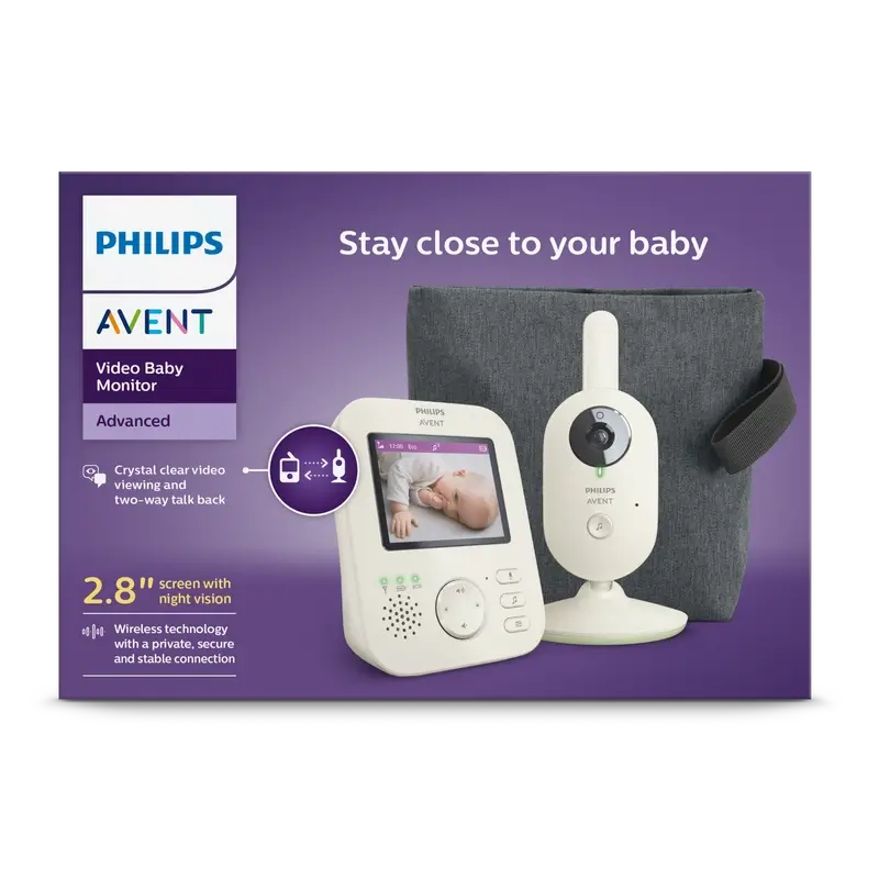 Monitor de vídeo digital para bebés Philips Avent