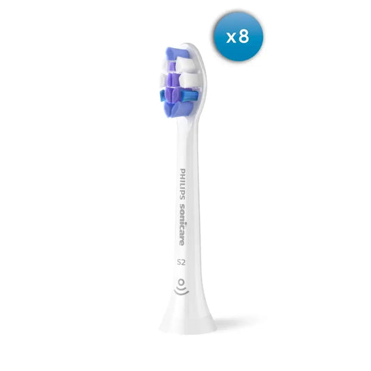 Philips Sonicare Proresults Cabeças Sonicare brancas, embalagem com 8 unidades