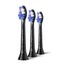 Philips Sonicare Sensitive Sensitive Toothbrushes Black Sensitive Toothbrushes, 8 unidades, embalagem de 1