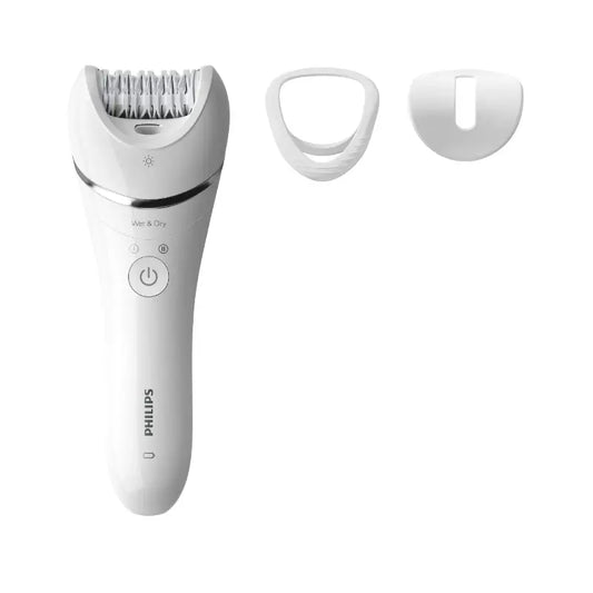 Philips Epilator Series 8000 Depiladora a húmido e a seco Branca