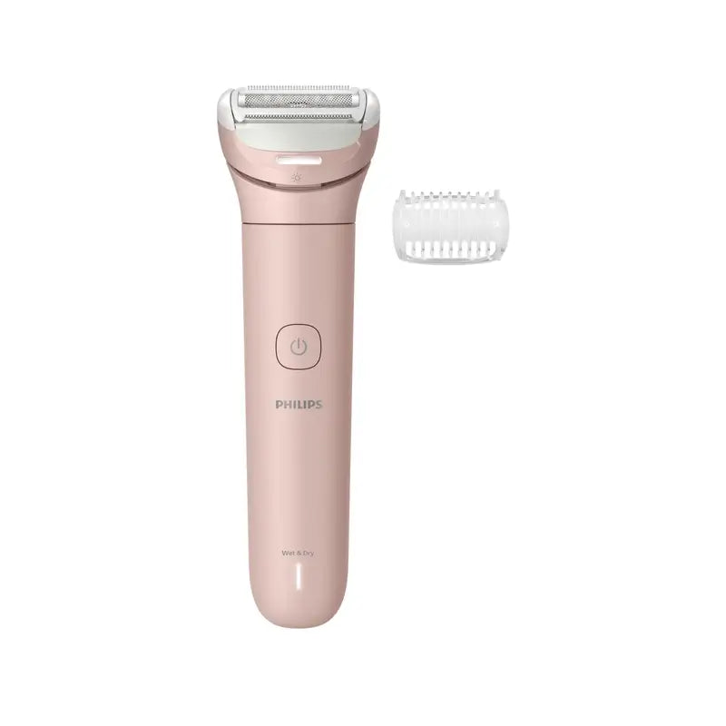 Philips Lady Shaver Series 8000 Máquina de barbear sem fios para secar e molhar Rosa