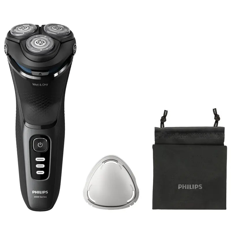 Philips Shaver Series 3000 Wet & Dry Comfortcut, Aparador Pop-Up