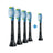 Philips Sonicare Premium Refil para defesa contra a placa bacteriana, 4+1 peças