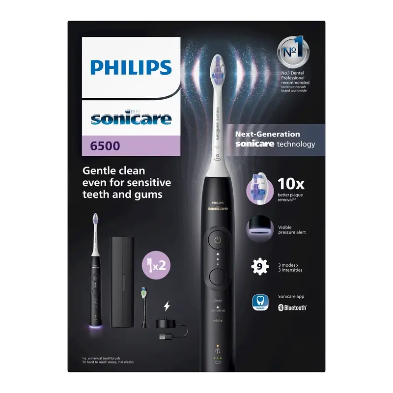 Escova de dentes eléctrica Philips Sonicare 6500