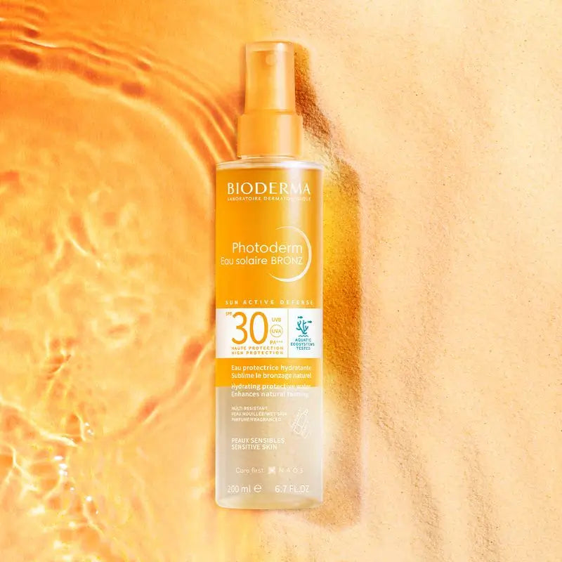 Bioderma Photoderm Eau Solaire BRONZ SPF30, 200 ml
