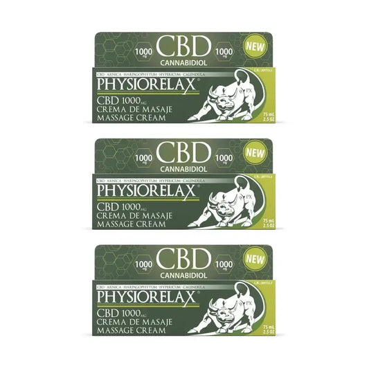 Physiorelax Cbd Creme, 3X75ml
