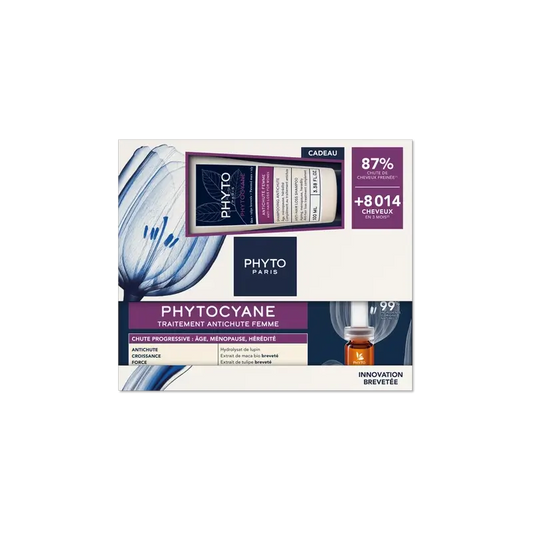 Phyto Phytocyane Champô + Queda de Cabelo Progressiva