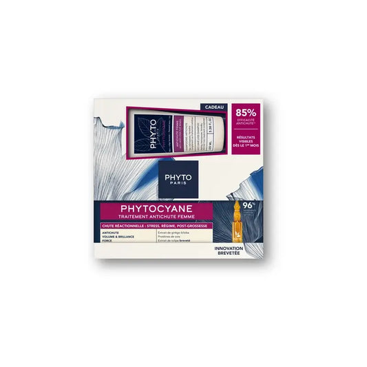 Phyto Phytocyane Reação à queda de cabelo + Champô