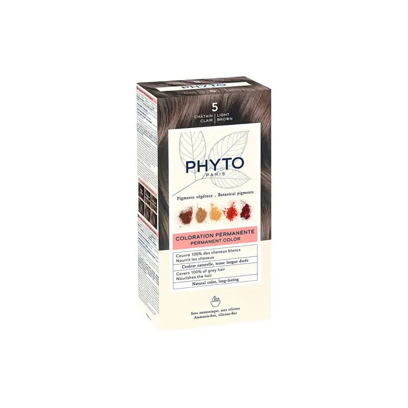 PHYTO Phytocolor 5 coloração permanente castanho claro