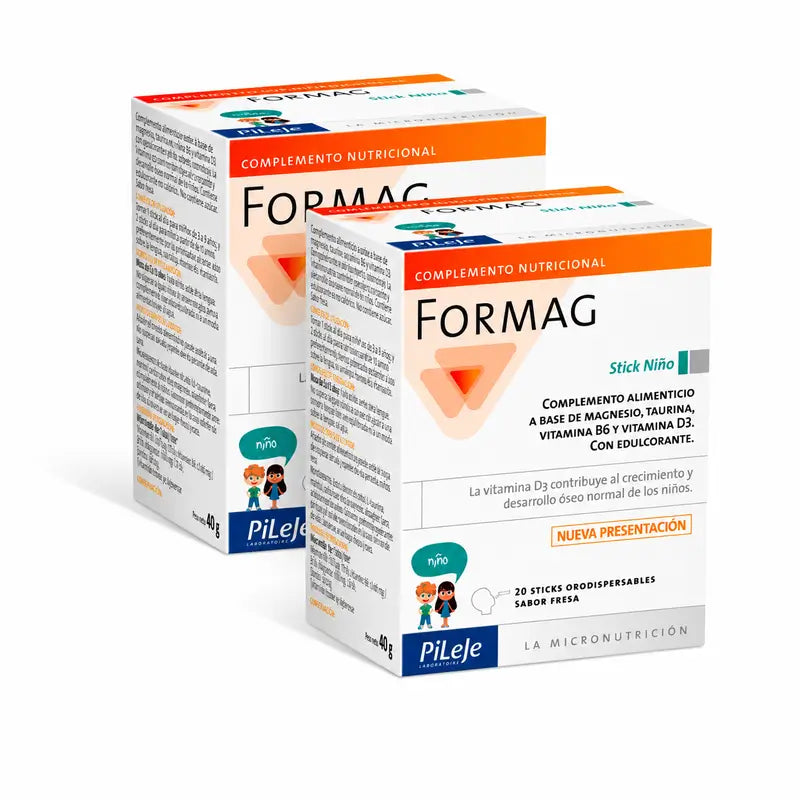 Pileje Formag Fruta para Crianças - Embalagem com 2 x 20 palitos