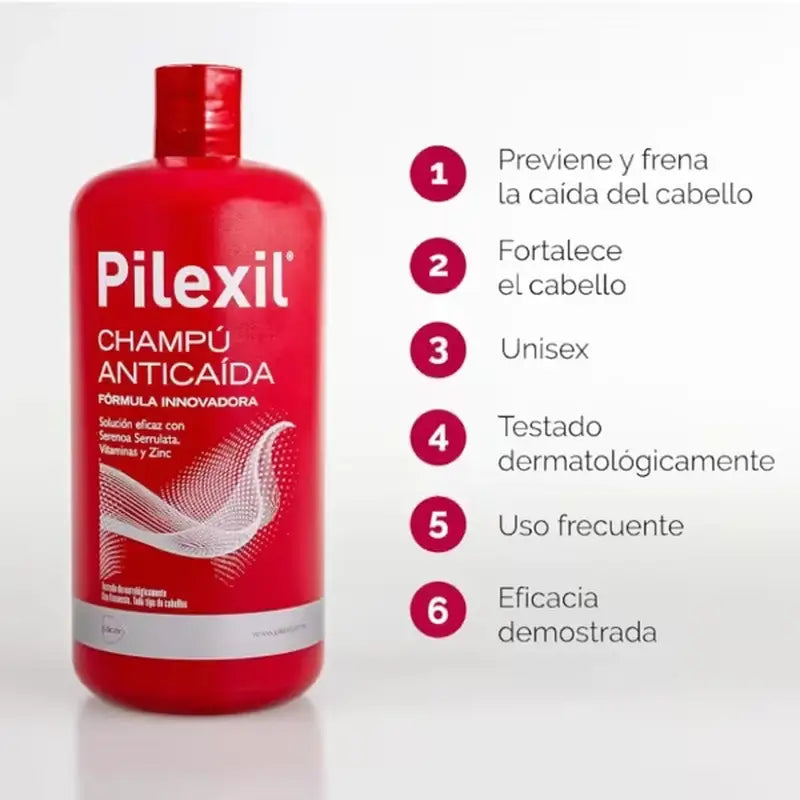 CHAMPÔ ANTI-QUEDA PILEXIL 900 ML