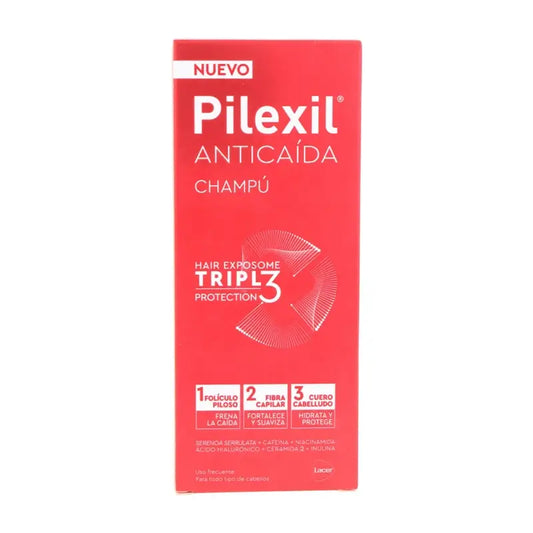 Pilexil Champô Anti-Queda Tripla Proteção 275 Ml