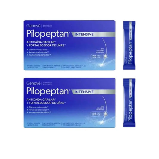 Pilopeptan Intensive Hair and Nails Pack 2 x 15 saquetas