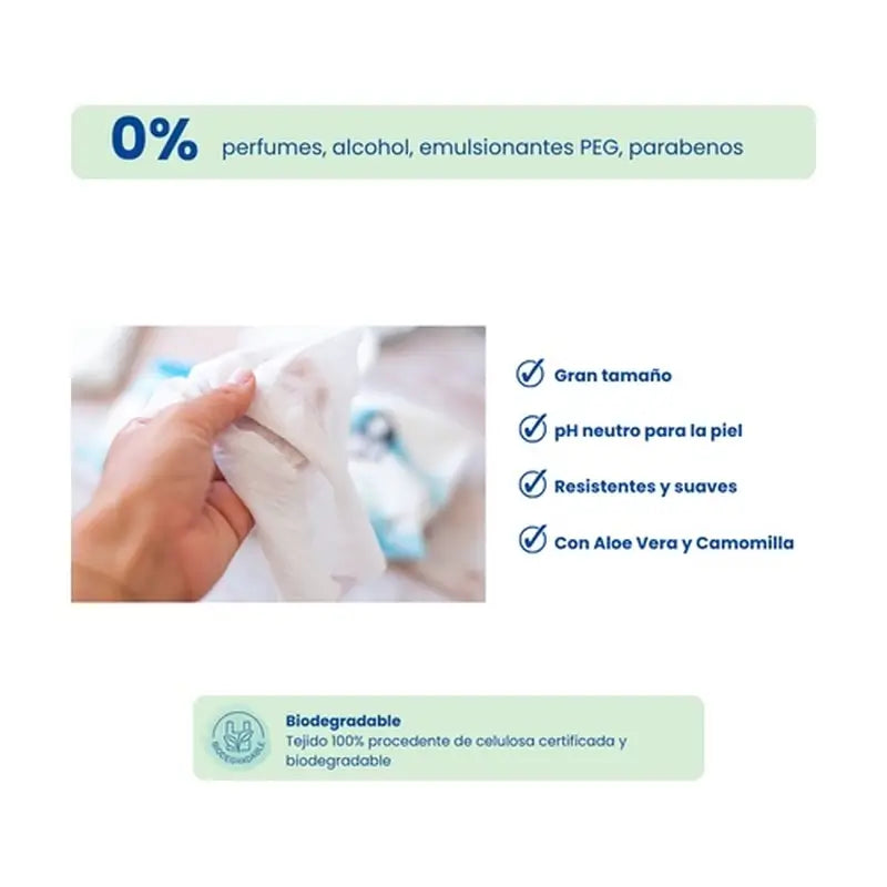 Pingo Toalhetes Biodegradáveis, 80