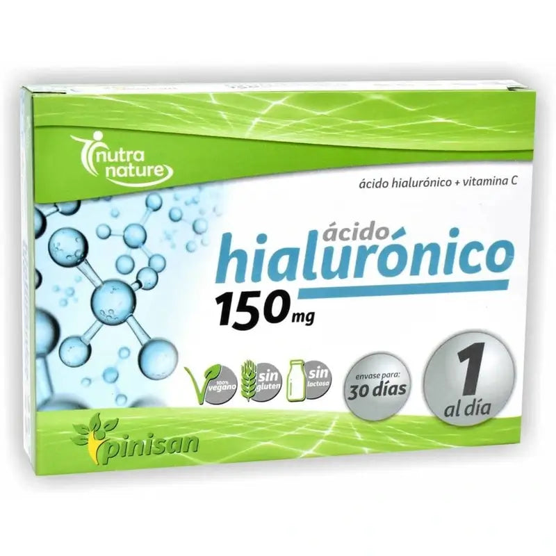 Ácido Hialurónico Pinisan 150 Mg , 30 cápsulas