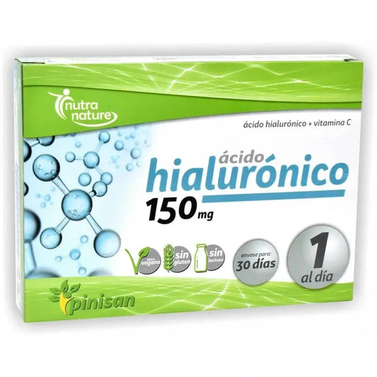 Ácido Hialurónico Pinisan 150 Mg , 30 cápsulas