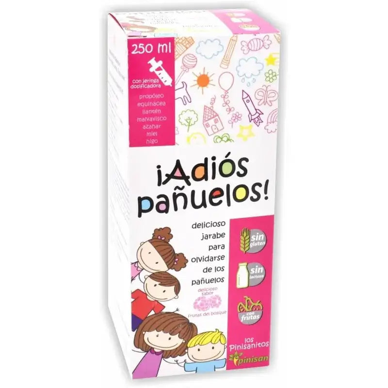 Tecidos Pinisan Adios Tissues , 250 ml