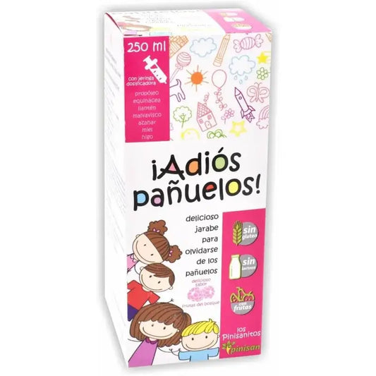 Tecidos Pinisan Adios Tissues , 250 ml