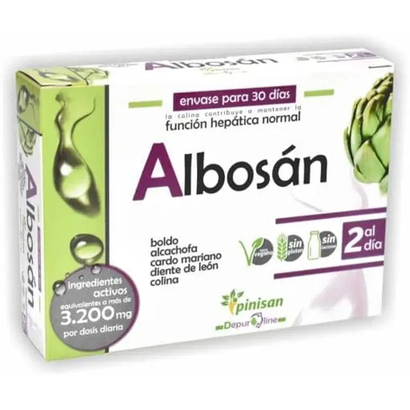Pinisan Albosan , 60 cápsulas
