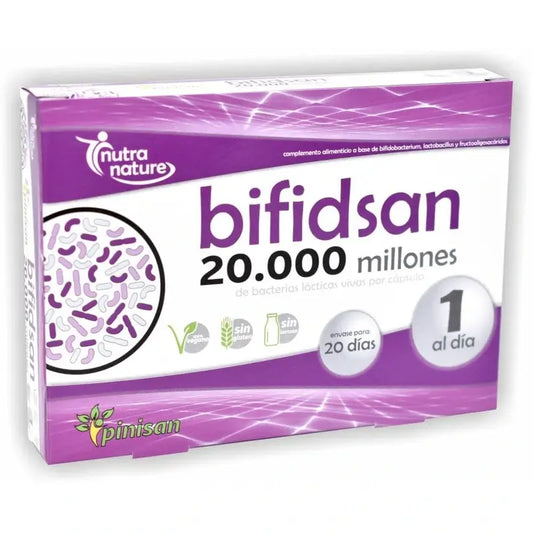 Pinisan Bifidsan , 20 cápsulas