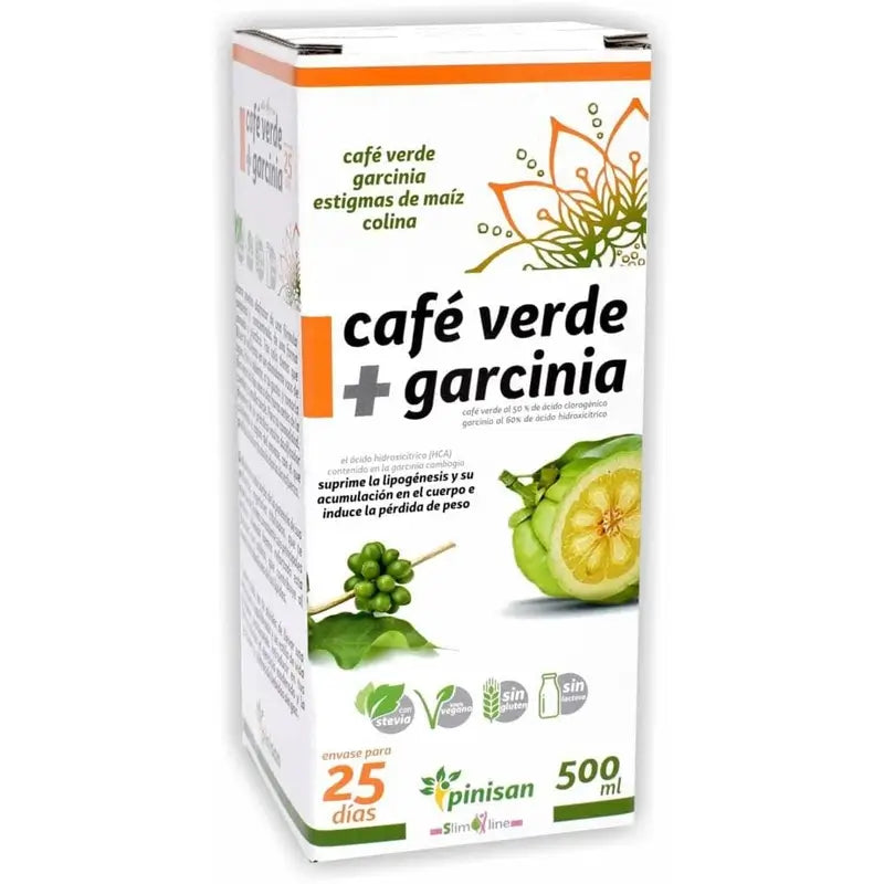 Café Verde Pinisan com Garcinia 500Ml.