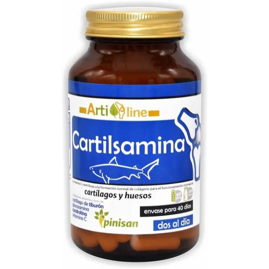 Pinisan Cartilsamine (Cartilagem de tubarão) 40 Cápsulas