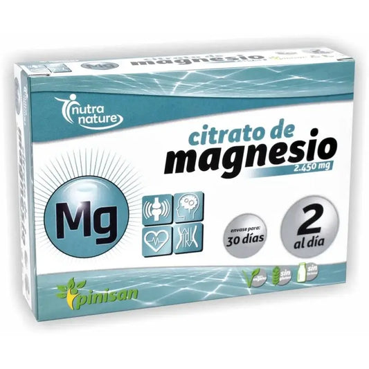 Pinisan Citrato de Magnésio 60 Comprimidos