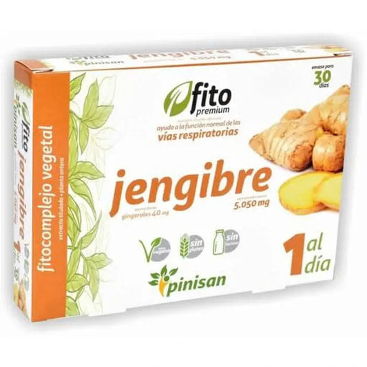 Pinisan Fito Premium Gengibre 30 Cápsulas