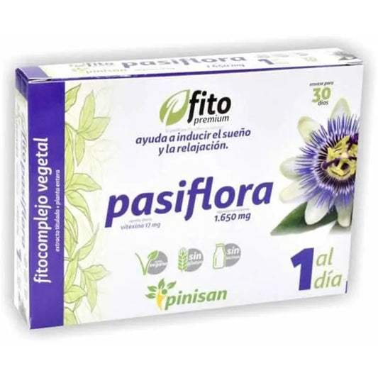 Pinisan Fito Premium Passiflora 30 Cápsulas