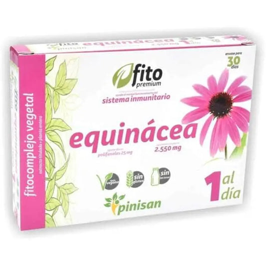 Pinisan Fitopremium Echinacea , 30 cápsulas