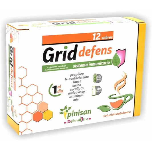 Pinisan Gripdefens , 12 saquetas