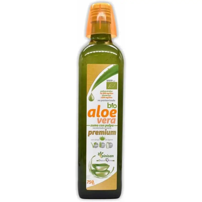 Sumo de Aloé Vera Pinisan Premium Bio 750Ml.