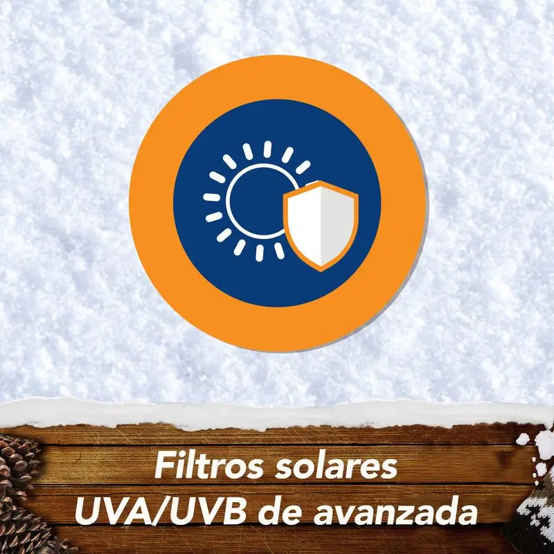 Piz Buiz Creme facial protector combinado de montanha + batom SPF50, Protecção Desportiva de Inverno, 20ml + 2,3ml