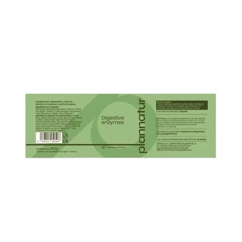 Plannatur Easy Digest 60 Cápsulas