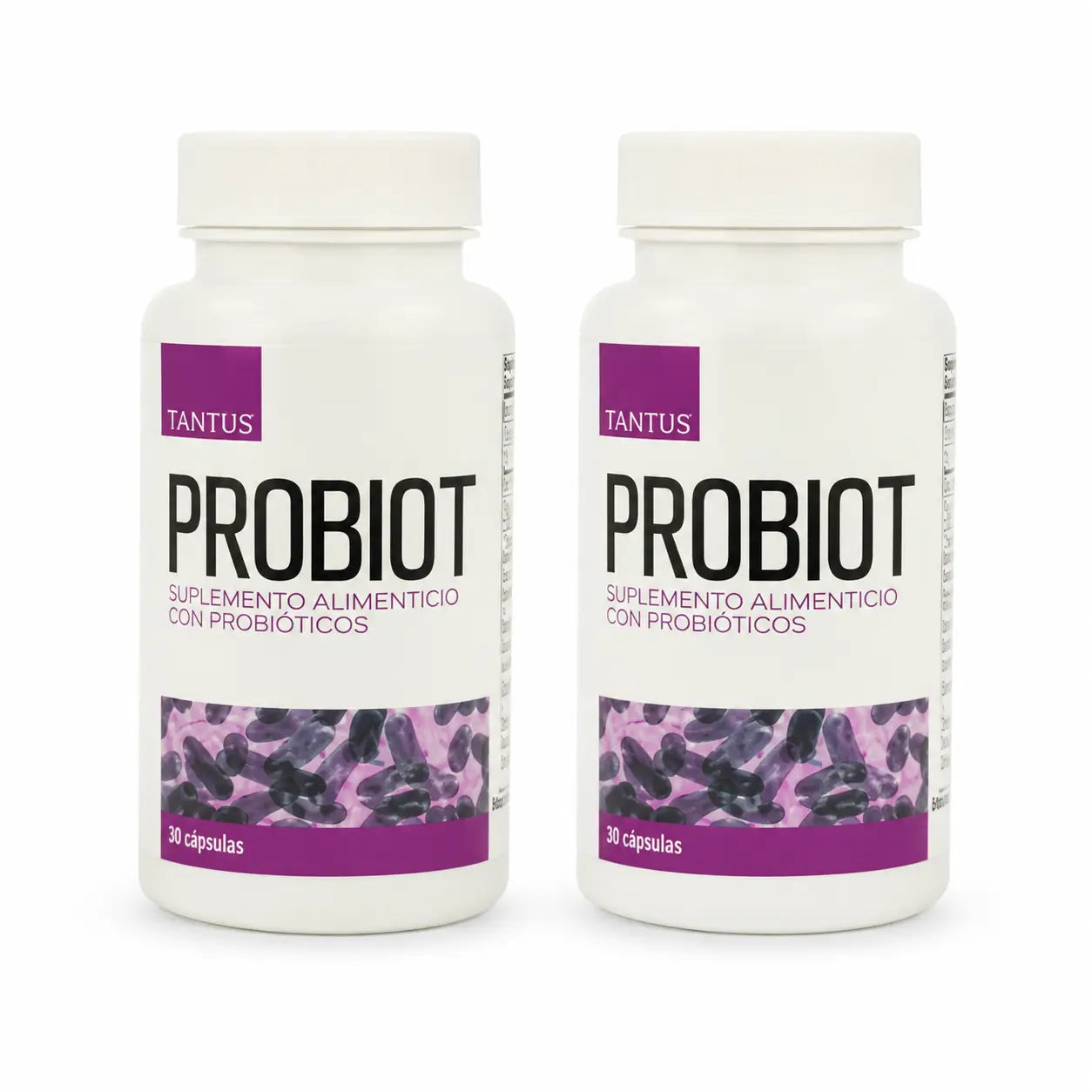 Plantis Probiot - Suplemento alimentar com probióticos, 60 cápsulas, embalagem com 2