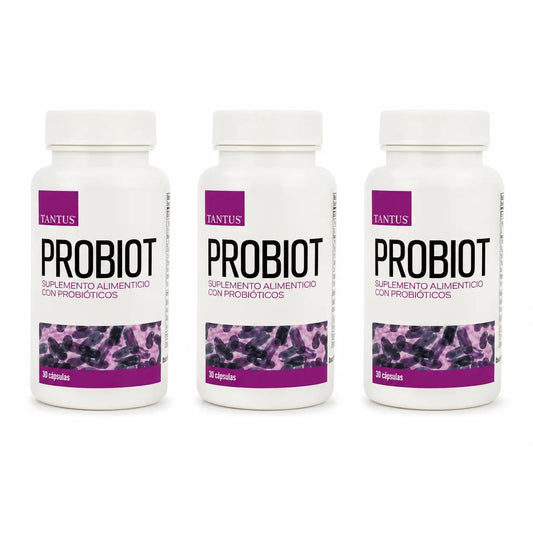 Plantis Probiot - Suplemento alimentar com probióticos, 60 cápsulas, embalagem de 3