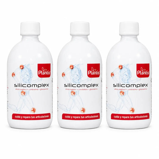Plantis Silicomplex Silício Bebível 500 ml, embalagem de 3