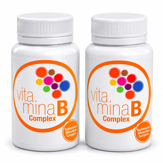 Plantis Complexo de Vitaminas B, 60 cápsulas, embalagem com 2