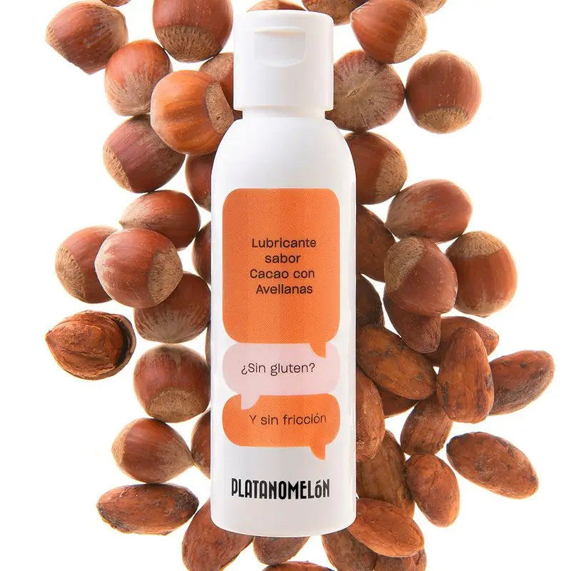 Lubrificante Platanomelon com Aroma de Cacau e Avelã, 50 ml
