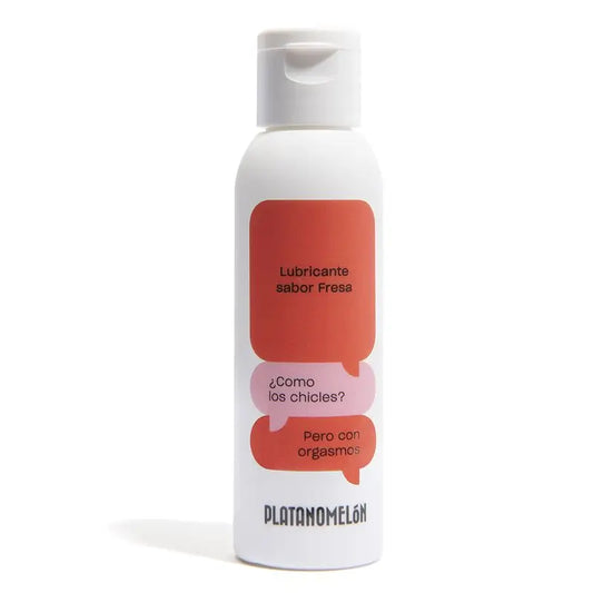 Platanomelon Lubrificante com sabor a morango, 50 ml