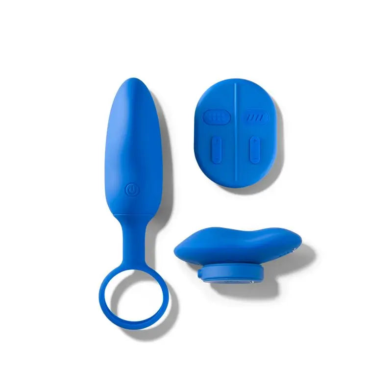 Platanomelon Mobi Vibrador Casal Azul