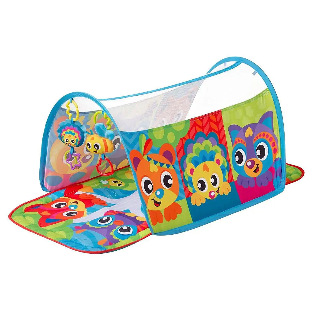 Playgro Túnel do Cobertor de Actividades Little Bee