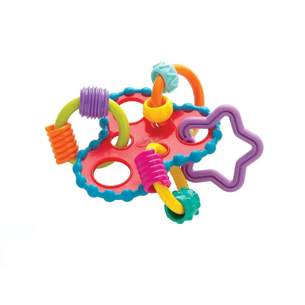 Playgro Teether Actividades de Rattle Teether Clover Teether
