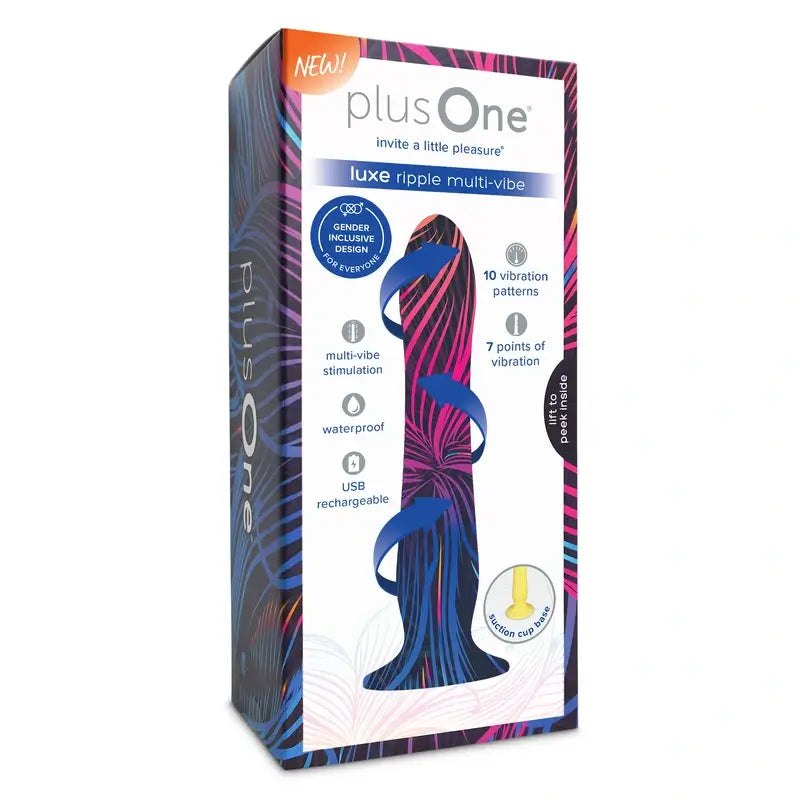 Plusone Luxe Ripple Multi-Vibe , 1 unid.