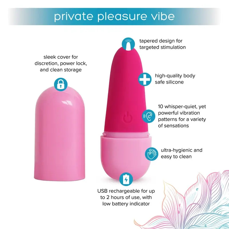 Plusone Private Pleasure Vibe , 1 unid.